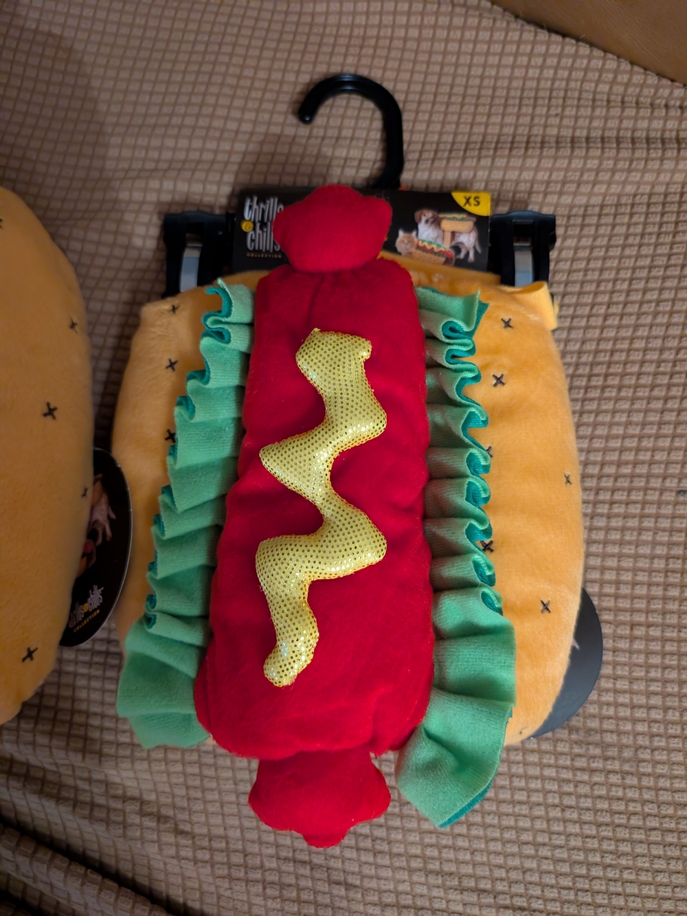 NWT Hot Dog Halloween Pet Costume